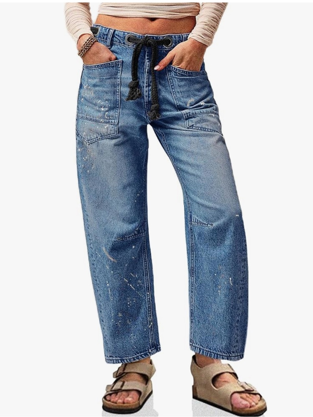 NWT- Cicy Bell- 2- High Waist Barrel